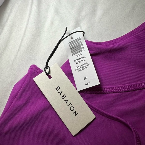 Purple Babaton Contour Bodysuit - Picture 3 of 4